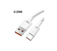 Cable cargador USB PD de 4 puertos y 120 W, QC3.0, 10 A, 0,25 m, compatible con Samsung y Xiaomi.