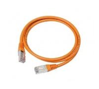 Cable CAT5E UTP moldeado 1m Naranja