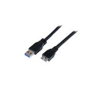 Cable certificado USB 3.0 A a Micro B de 2 m - M/M - Cable USB3 SuperSpeed USB A a USB Micro B - M/M - USB3CAUB1M
