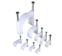 Cable Clamp, Steel-Nailed Cable Tie, For Securing Wires (7MM)