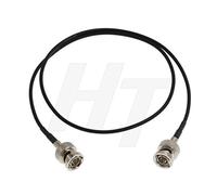 Cable coaxial BNC BNC BNC de señal de vídeo HD SDI para monitor de cámara blanda, 75 ohm (45 cm)