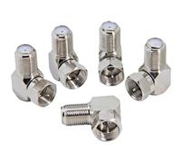 Cable Coaxial conector de ángulo recto F adaptador hembra a macho conector Coaxial de ángulo recto F macho a hembra RG6