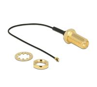 Cable coaxial Delock 0,1 m RP-SMA a MHF IV/ HSC MXHP32