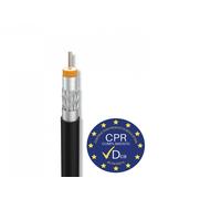 Cable Coaxial Exterior/Interior Negro CU/CUSN CPR DCA Bobina de 250m 414003 ...