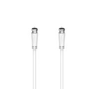 Cable de conexión SAT, f. macho F - f. macho F, 5,0 m, 90 dB