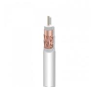 Cable Coaxial Interior Blanco CU/CU CPR DCA Bobina de 100m 214121 de Televes