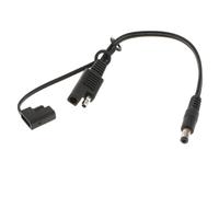 Cable coaxial Premium de 200 mm SAE a DC5521 de 18 AWG para ropa térmica de motocicleta