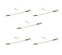 Cable coaxial RG316 con conector SMA macho a SMA hembra, conector de crimpado con tuerca