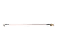 Cable coaxial RG316 de 8" SMA hembra a TS9 macho