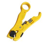 Cable coaxial universal de cable coaxial de la chaqueta de terminal de pelacables coaxiales alicates cortador de pelado tijeras herramienta para RG59 RG6 RG7 RG11