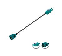 Cable Coaxial Vecys Fakra Z Macho a Hembra RG174 de 6in/15cm para Antena de Vehículo y Estéreo de GPS de Navegación