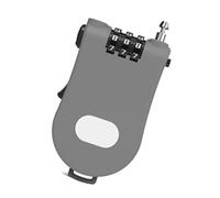 Cable combinado de tipo pesado para bicicletas, motocicletas, equipajes, mochilas, seguridad con alambre de acero regulable, compactos, seguridad de viaje