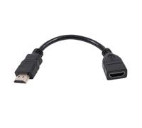 Cable -compatible Macho A Hembra Extensor Corto Y Conveniente Para Chrome Cast, Fire Tv Stick, Stick Conexión A Tv