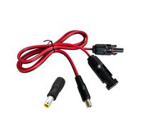 Cable conector de carga solar de 14 AWG con extremos de panel, enchufe 8020, adaptador 7909, diseño de equipo de configuración de estación exterior