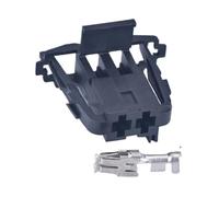 Cable conector hembra de 2 pines, serie 6.3, for scooter eléctrico automático, sin sellar.(Army green)