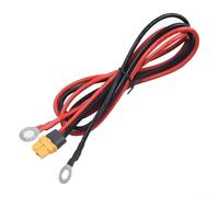 Cable conector XT60 de ojal a anillo redondo, 12 AWG, batería RC ESC cargador (hembra)