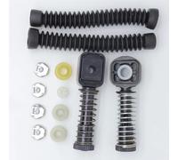 cable control automotriz Compatible Con A1 8X 2010-2015 Para A3 8P 2003-2012 Kit Selector De Palanca De Polaina De Casquillo De Enlace De Cable De Cambio De Caja De Cambios Manual(Repair Kit(12pcs))