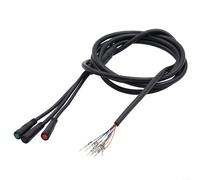 Cable controlador de pantalla de scooter eléctrico, línea de conexión de 6 pines, para modelos 901, 1T3, 1T4, 1T5, PVC, cable negro, pieza de repuesto para desplazamientos (para pantalla 901)