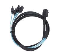 Cable controlador SCSI de conexión en serie Rendimiento RAID de hardware Admite un rendimiento de 6 Gbps Interfaz de almacenamiento de datos de alta