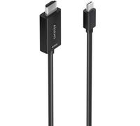 Cable CONVERSOR AISENS Mini DP-M A HDMI-M 4K@60HZ Negro 2.0M