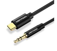 Cable conversor audio Vention BGABG USB-C macho Jack 3.5 macho 1.5m negro