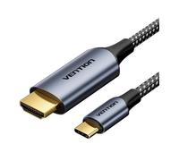 Cable Conversor HDMI 2.0 4K Vention CRHHAC/ USB Tipo-C Macho - HDMI Macho/ 1.8m/ Negro