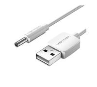 Cable Alimentación Vention CEXWF/ USB Macho - DC 3.5mm Macho/ 1m/ Blanco