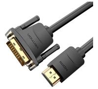 Cable Conversor Vention ABFBF/ DVI Macho - HDMI Macho/ 1m/ Negro