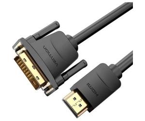 Cable Conversor Vention ABFBG/ DVI-D Macho - HDMI Macho/ 1.5m/ Negro