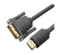Cable Conversor Vention ABFBJ/ DVI-D Macho - HDMI Macho/ 5m/ Negro