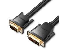 Cable Conversor Vention EABBG/ DVI Macho - VGA Macho/ 1.5m/ Negro
