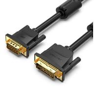 Cable Conversor Vention EACBI/ DVI Macho - VGA Macho/ 3m/ Negro