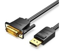 Cable Conversor Vention HAFBG DisplayPort a DVI Macho 1.5m Negro 1080P@60Hz