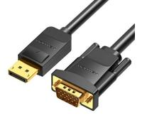 Cable Conversor Vention HBLBJ/ VGA Macho - DisplayPort Macho/ 5m/ Negro