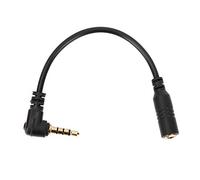 Cable Convertidor, Cable Adaptador de Auriculares TRS a Trrs Converter Line, Conector Adaptador de Auriculares para Cámaras DSLR de Teléfonos Móviles