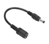 Cable Convertidor de 2 Uds, Conector Hembra de 7,4x5,0mm a Macho de 5,5x2,5mm, Convertidor Adaptador de Cargador de Corriente CC, para Portátiles