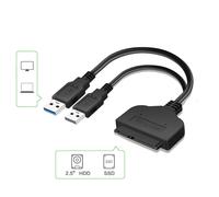 Cable Convertidor De A Usb 3.0 Para Disco Duro 2.5 Pulgadas Negro