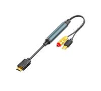 Cable Convertidor de Audio RCA A Óptico Compatible con , Conexión de Puerto RCA HDTV de 5.1 Canales A Barra de Sonido Óptica SPDIF de 1,5 M.