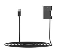 Cable convertidor de batería falsa tipo C a FW50 para sesiones de fotos extendidas ZV-E10, A7R, A7S, A7M, A7S2, A6500, A6400, Sesiones de fotos extendidas, adaptador de corriente ligero