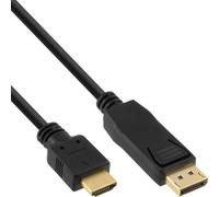 Cable convertidor de DisplayPort a HDMI InLine, 2 m
