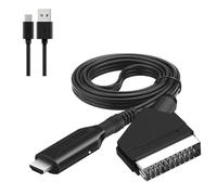 Cable convertidor de euroconector a HDMI, con cable de alimentación USB