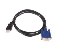 Cable convertidor de línea de conector adaptador Compatible con HDMI de 1080P, 1M, 1,5 M, 5M, 300cm, for escritorio, portátil, PC, TV, Monitor y proyector(150CM)