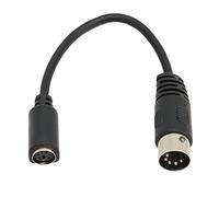 Cable Convertidor De Ratón Y Teclado PS2, Cable Adaptador DIN Macho De 5 Pines A Mini DIN Hembra De 6 Pines, 5,9 Pulgadas