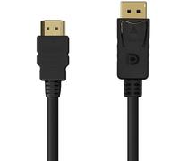 Cable Convertidor Displayport Macho - HDMI Macho (50 cm) - AISENS
