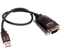 Ewent Cable convertidor USB a Serie EW1116 – Macho a Macho – 1,5 m Negro
