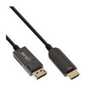 Cable convertidor InLine DisplayPort a HDMI AOC, 4K/60Hz, negro