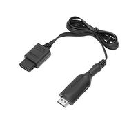 Cable Convertidor N64 a HDMI, Adaptador de Vídeo de Consola de Juegos a HDMI, N64/NGC/SNES 3 Modos de Visualización Convertidor de Vídeo HD para TV/Monitor (720P/1080P)