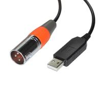 Cable convertidor USB a XLR Macho RS485 de 3 Pines FT232RL for procesador de Audio a PC.(3 Metre,Color B)