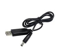 Cable convertidor USB de 5 V a 12 V, cable de alimentación USB Step Up - módem de enrutador, cámara, ventilador de refrigeración, altavoz portátil, tira de luz LED, cable de carga CC a CC para el uso