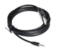 Cable convertidor USB RS232 a miniconector de Audio de 2,5 mm for medidor de glucosa en Sangre de Guardia a PC.(1.8M)